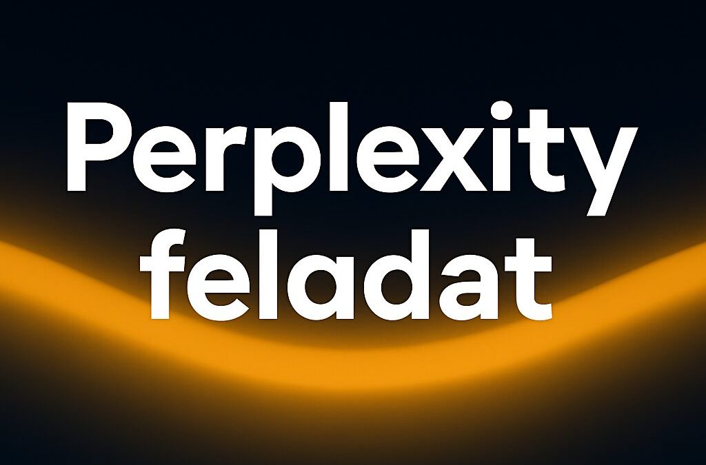 1. feladat – Perplexity