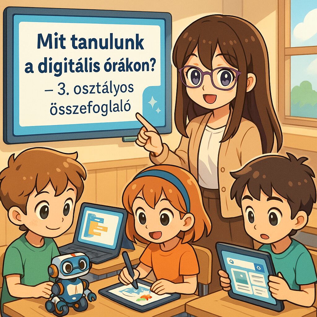 Digitális kultúra 3 tanmenet – Robotika és kódolás játékosan