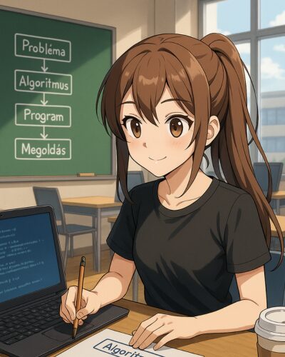 Probléma – algoritmus – program