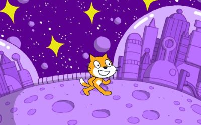 Űrmacska – első Scratch projekt
