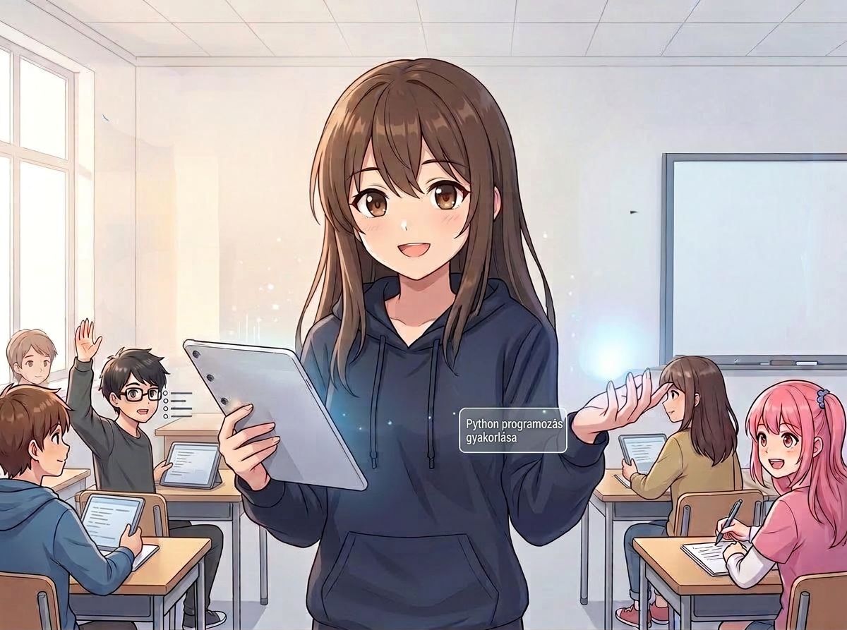 Python while ciklus működése illusztráción